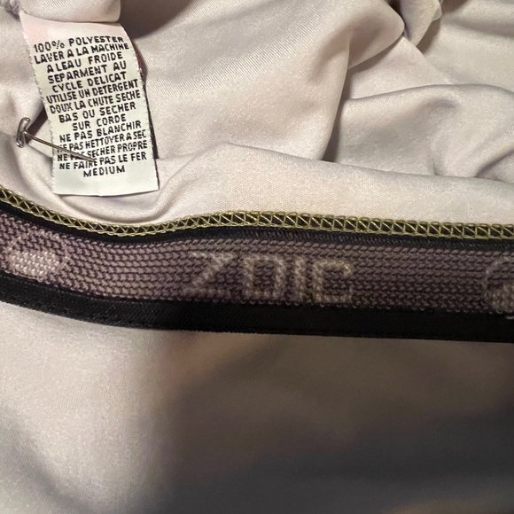 ZOIC Women's Cycling Windshirt W/ Half Zip Front & Back Zipper Pocket - Size M - Picture 9 of 9